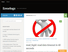 Tablet Screenshot of errorlogz.com